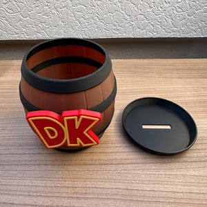 Donkey Kong Fass Spardose / Stifthalter / Piggybank / Spardose / Penholder / 3D Druck
