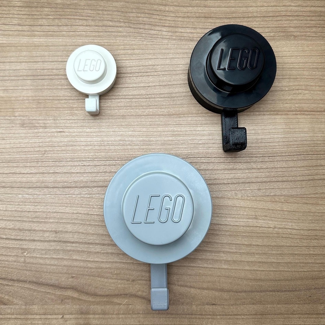 Kleiderhaken für Lego Wandhaken Set / 4cm/7cm/9cm / Adapter Set