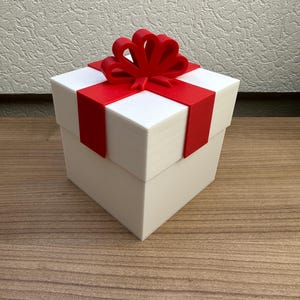 Große Weihnachtsgeschenkbox 10cm / Geschenkbox / 3D Druck