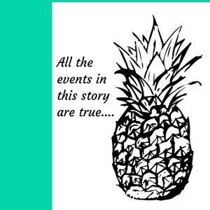 Black and White Pineapple wall art