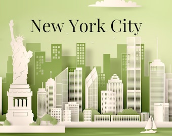 Horizonte da cidade de Nova York