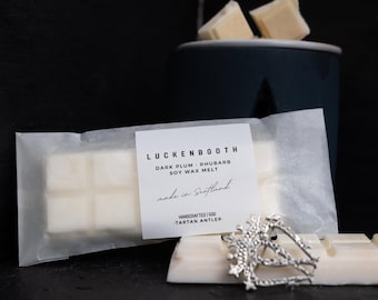 LUCKENBOOTH Soy Wax Melt | Heavily Scented | Scottish Gifts | Love | Engagement | Wedding | Anniversary  | Handmade Scotland