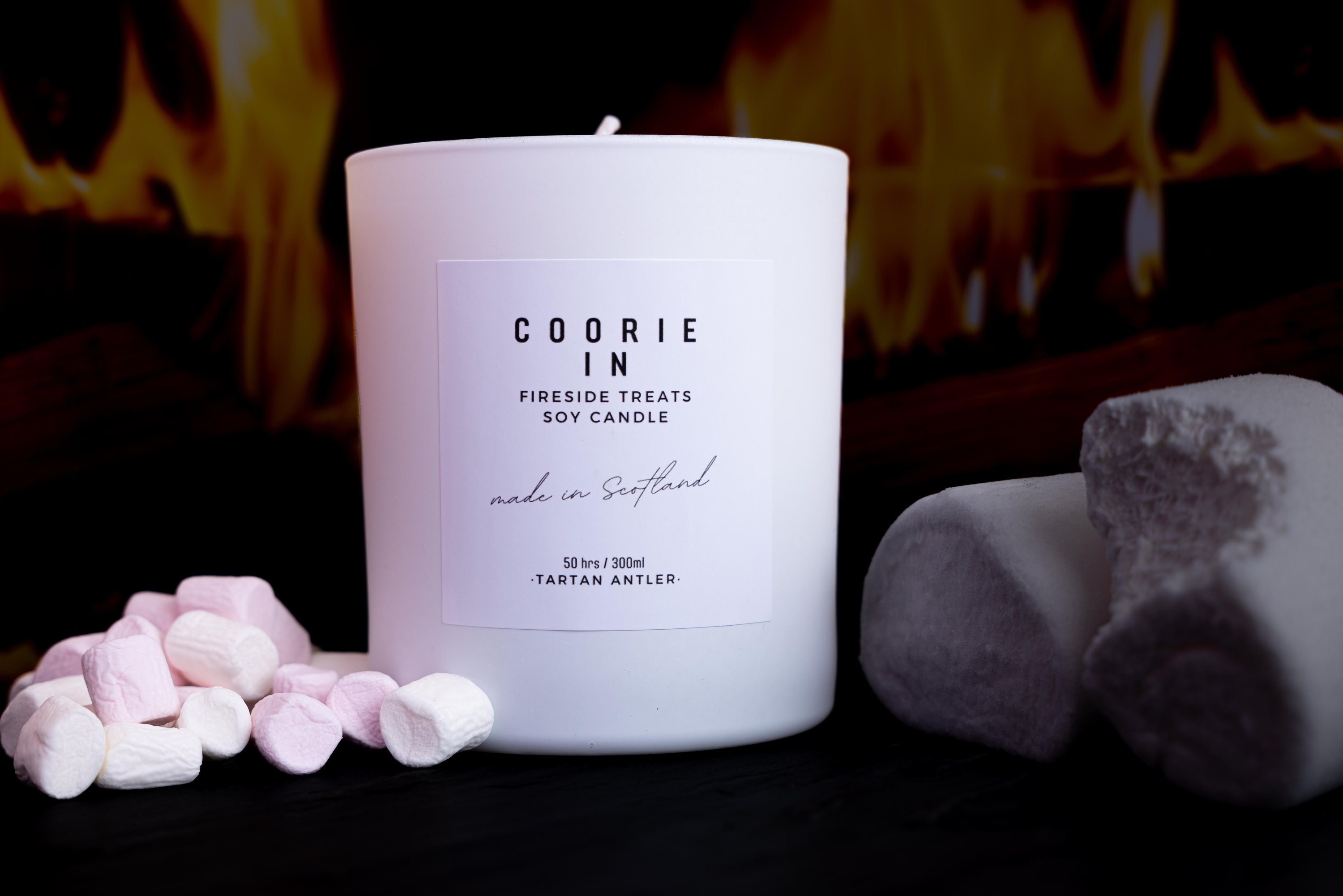 COORIE IN Candle Scottish Candle Soy Candle Scottish Gifts Luxury