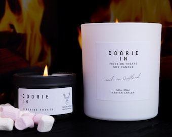 COORIE IN Candle | Scottish Candle | Soy Candle | Scottish Gifts | Luxury Candles