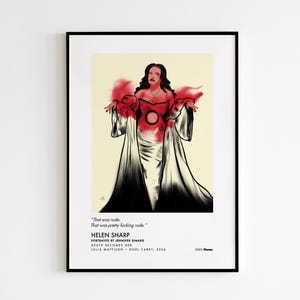 Death Becomes Her Helen Sharp Quote Poster | Broadway Wall Art