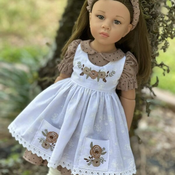 Outfit for dolls Gotz Happy Kidz, Zwergnase junior, Meadow BB doll, AG, Kids and Cats, 18-20"