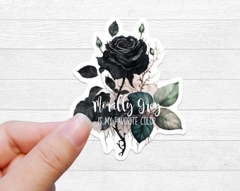smut sticker morally grey rose spicy book sticker for tablet