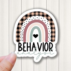 Autism BCBA Sticker Laptop Sticker Water Bottle Sticker