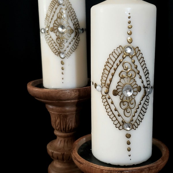 Henna Candles Etsy