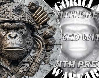Gorilla Warfare Grayscale download
