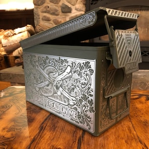 Ammo Can Ai8 SVG DIGITAL DOWNLOAD also includes individual elements for customization