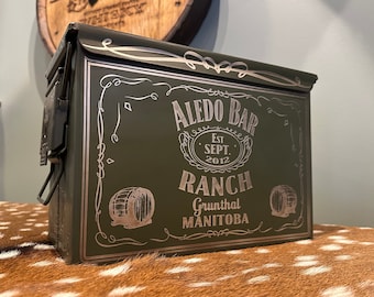 Ammo can 50 cal. JD theme DIGITAL DOWNLOAD