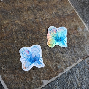 May Monthly Moth Sticker - Galaxy Moth - handgefertigte Aufkleber in limitierter Auflage