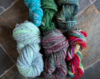 Handspun Yarn, individual skeins and sets