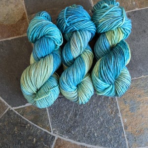 Hand dyed yarn, Siren Song, small batch, mythology series