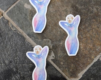 Space Deity - vinyl stickers