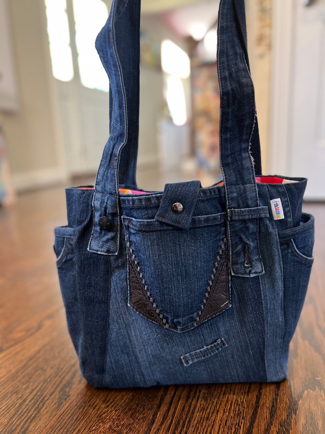 Dark Wash - Denim Hand Bag