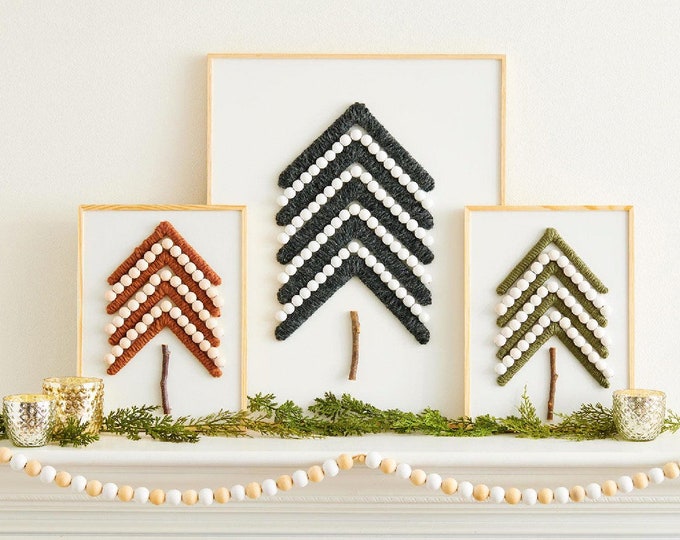 Boho Christmas Tree, Christmas Decor, Boho Christmas Decor - Etsy