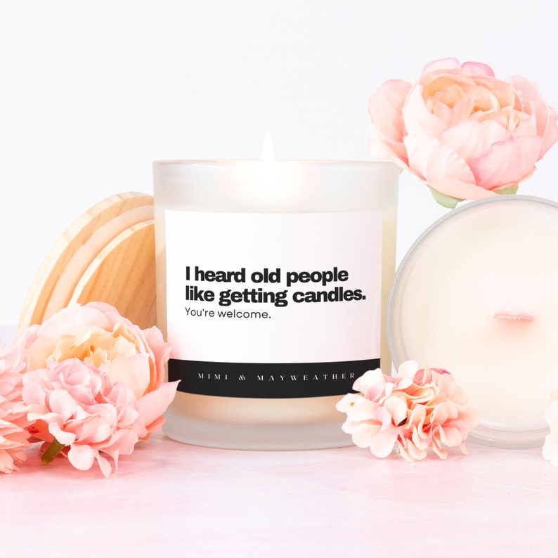 Funny Candle Gifts for Her Funny Best Friend Candle Funny Etsy