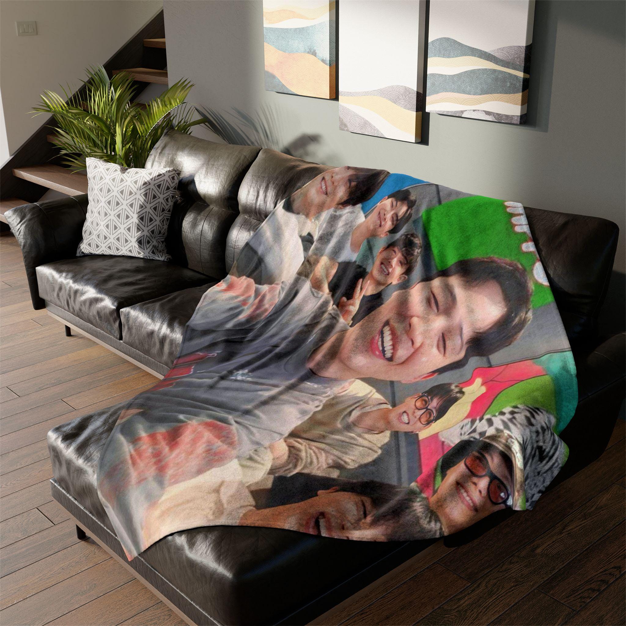 BTS Blanket | OT7 Blanket | Bangtan Sonyeondan Christmas | BTS