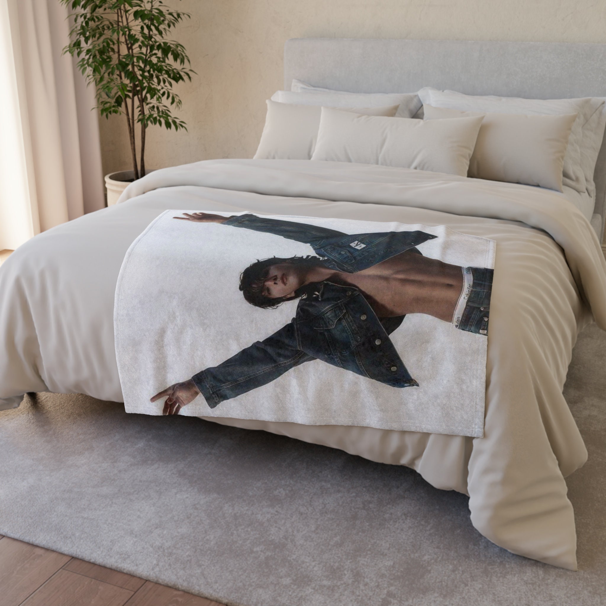 WAVESTEEᵀᴹ Jungkook BTS Fleece Blanket main image 0