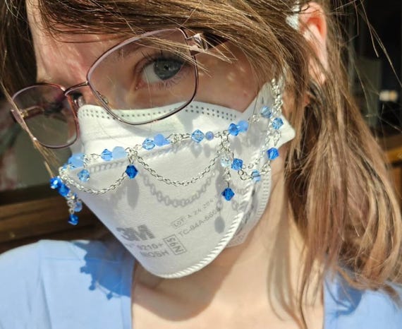 Element Elegance: Water Mask Chain