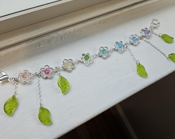 Rainbow Flora Mask Chain