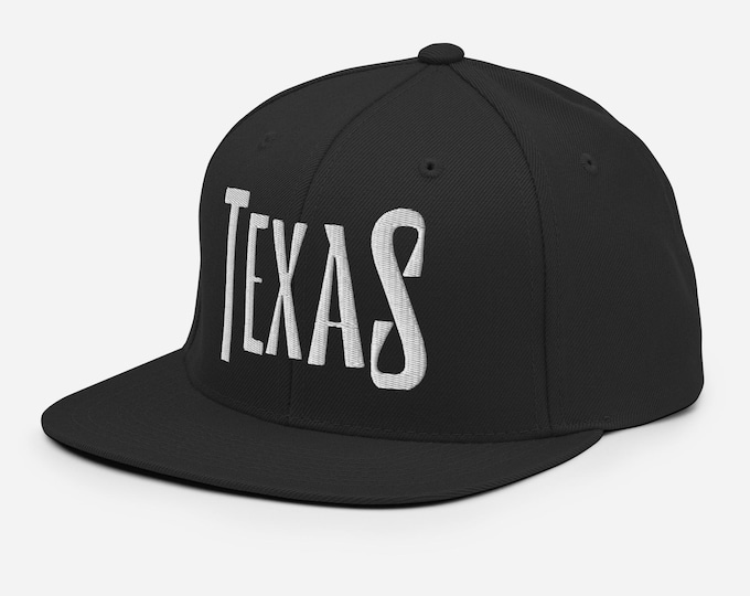 Featured listing image: Texas Snapback Hat