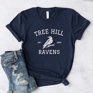 Tree Hill Ravens Shirt, OTH Fan Gift, Tree Hill North Carolina T-shirt, Tree Hill High Tee, College Sweatshirt, Lucas Nathan Scott Shirt