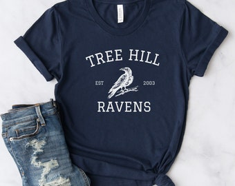 Tree Hill Ravens Shirt, OTH Fan Gift, Tree Hill North Carolina T-shirt, Tree Hill High Tee, College Sweatshirt, Lucas Nathan Scott Shirt
