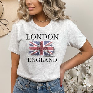 London England Shirt, London Souvenir Gift, UK T-shirt, Big Ben Shirt, United Kingdom Tshirt, London Tourist Shirt, British T-shirt