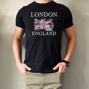 London England Shirt, London Souvenir Gift, UK T-shirt, Big Ben Shirt, United Kingdom Tshirt, London Tourist Shirt, British T-shirt