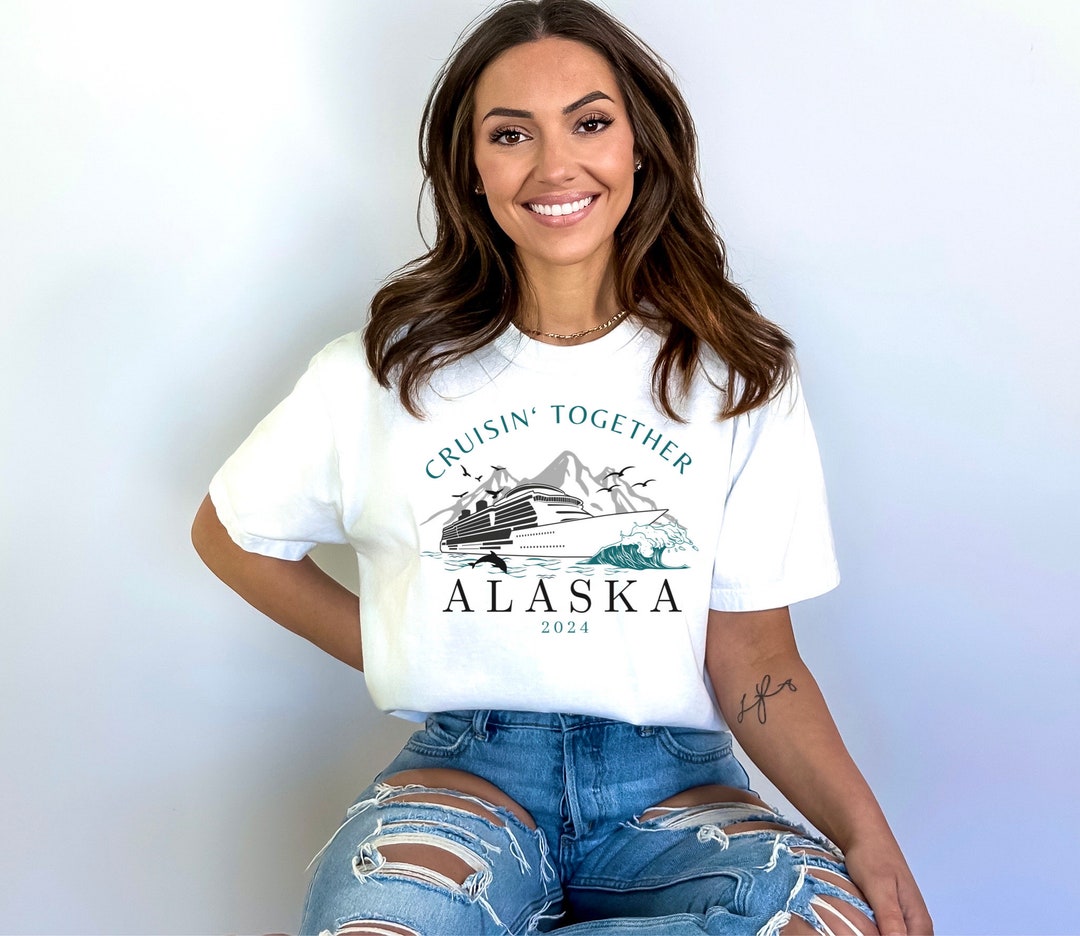 Custom Alaskan Cruise 2024 Shirt, Group Cruise T-shirt, Alaska Cruise ...