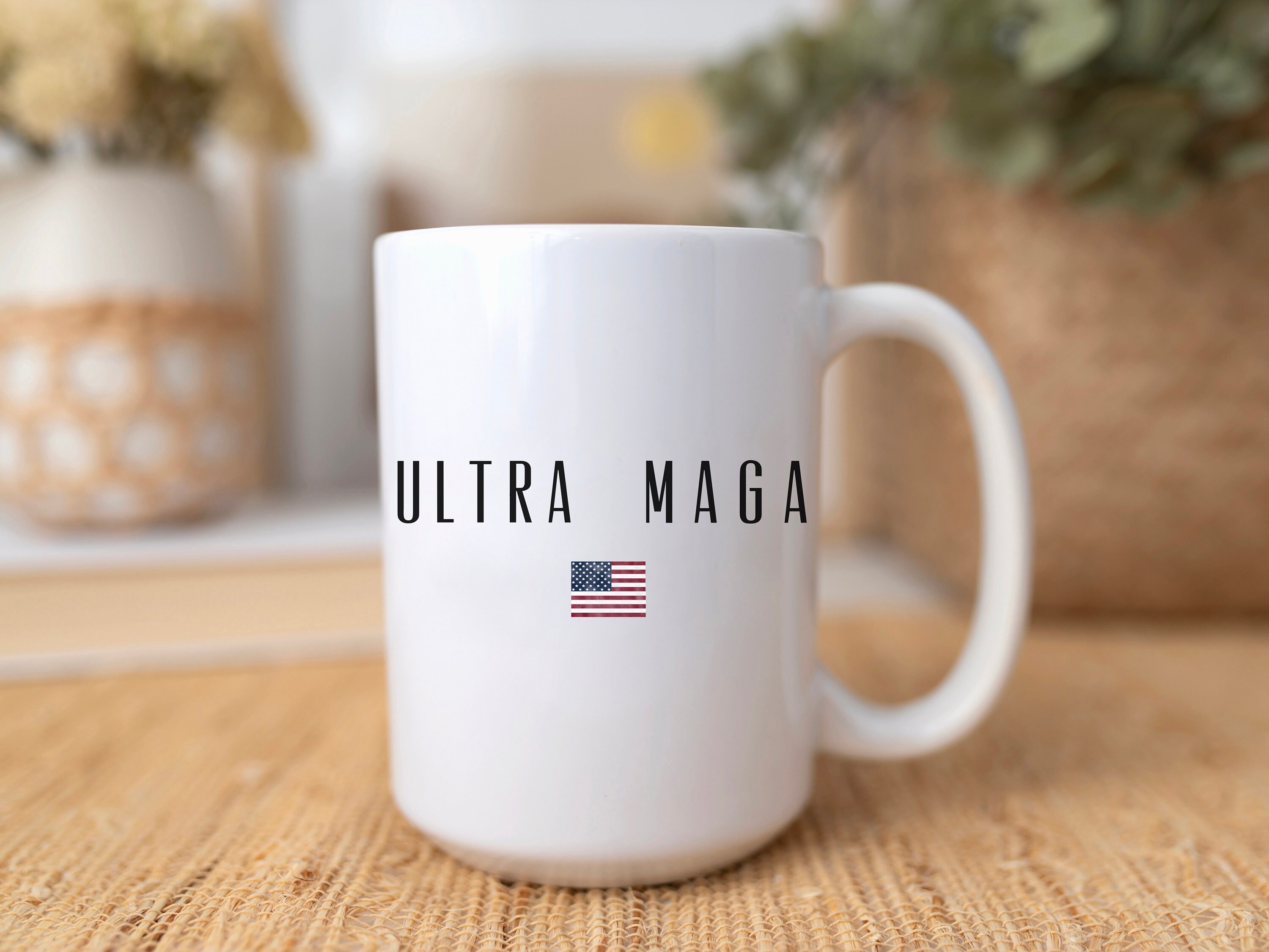  Make America Great Again - MAGA - Trump Tumbler - American Flag Coffee  Travel Mug - Republican Tumbler - Double Insulated Tumbler - 30 oz