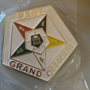 Past Grand Officer car emblem