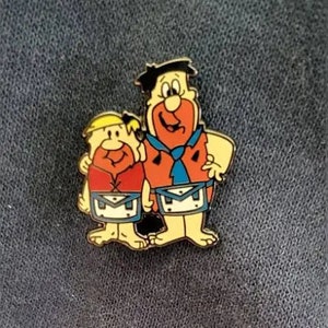 Fred and Barney Masonic pin