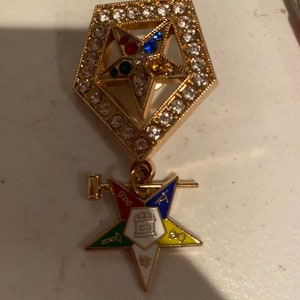Past Worthy Matron pin