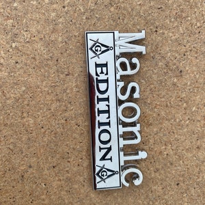 Masonic Edition in Silver