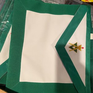 Allied Masonic degree apron