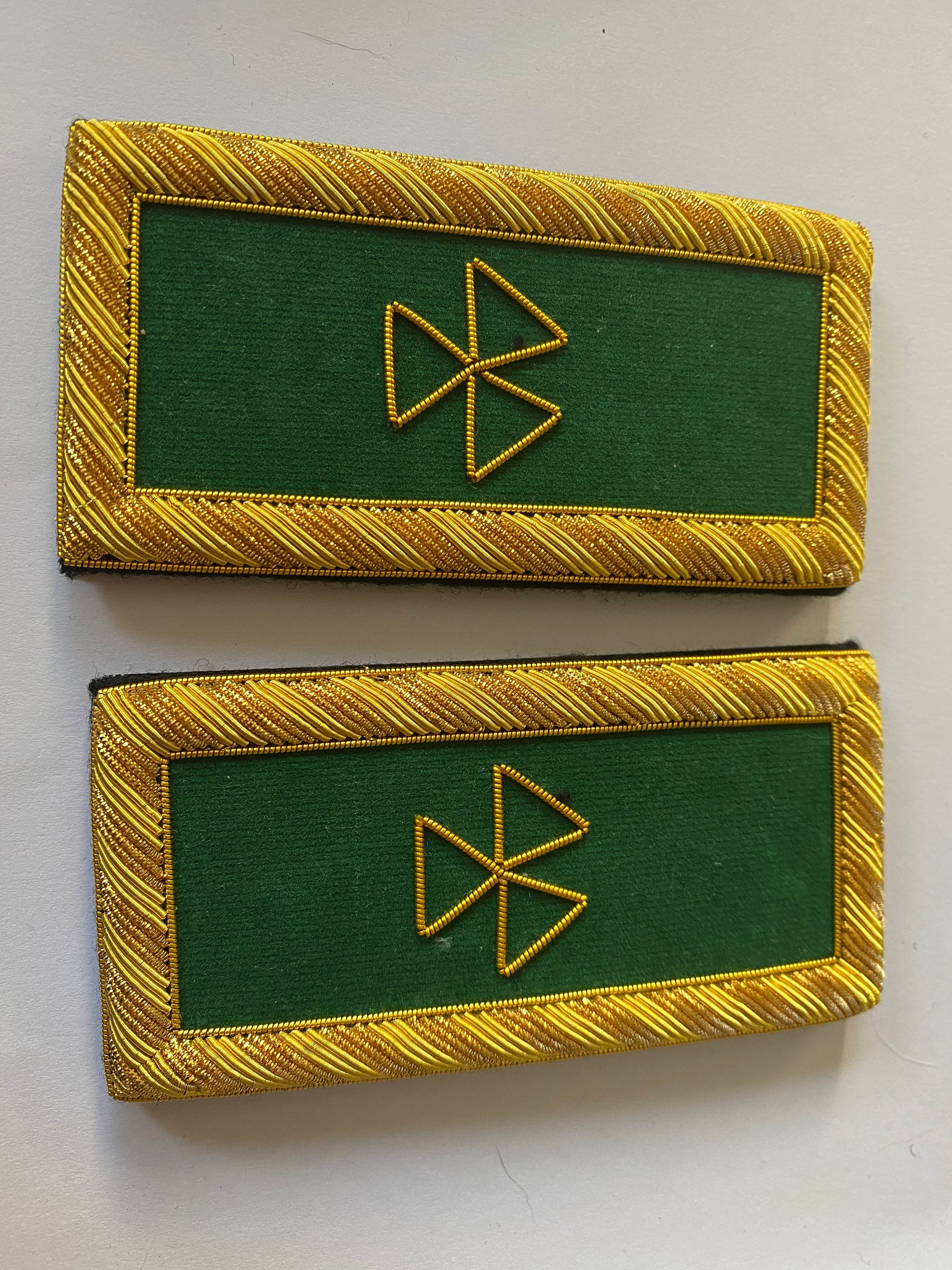 Knight Templar Shoulder Boards - Etsy