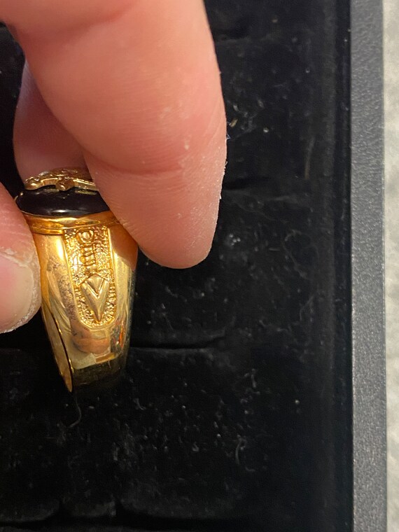 Masonic Square and compass ring - image 3