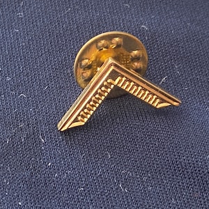 Worshipful Master Square pin