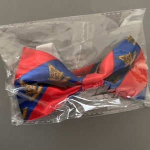 Red and blue Past Master Bow tie