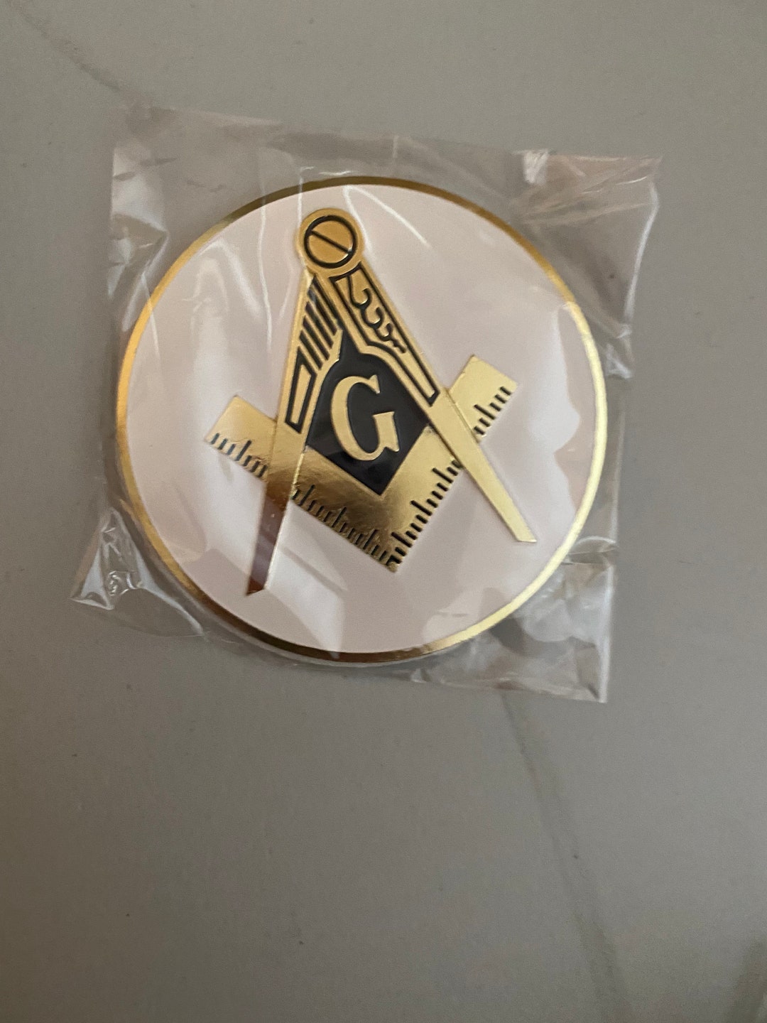 Square and Compass Car Emblem Etsy