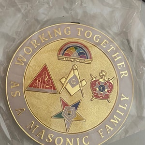 Masonic Family Car Emblem