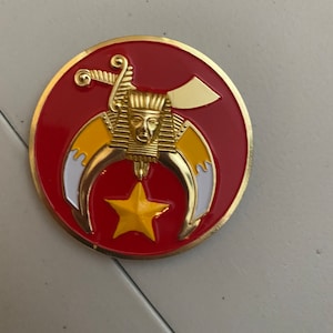 Shrine Car Decal with Yellow Star