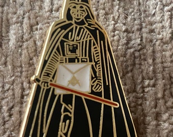 Darthvader masonic pin