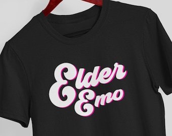 Elder Emo Shirt,Emo Gift,Emo Tees,Emo T-shirt,Scene shirt,It Was Never A Phase,Emo Forever,Goth Emo Tee,Recovering Scene Kid,Goth Emo Tee