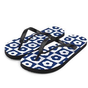 Funky shop flip flops