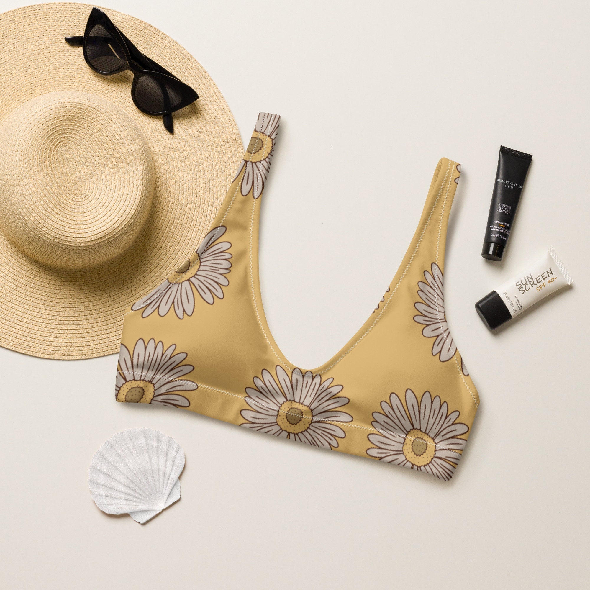 K様épine rétro flower bi-color swim wear 1980s 1990s Black Pink Floral One Piece Swimsuit by Cole of